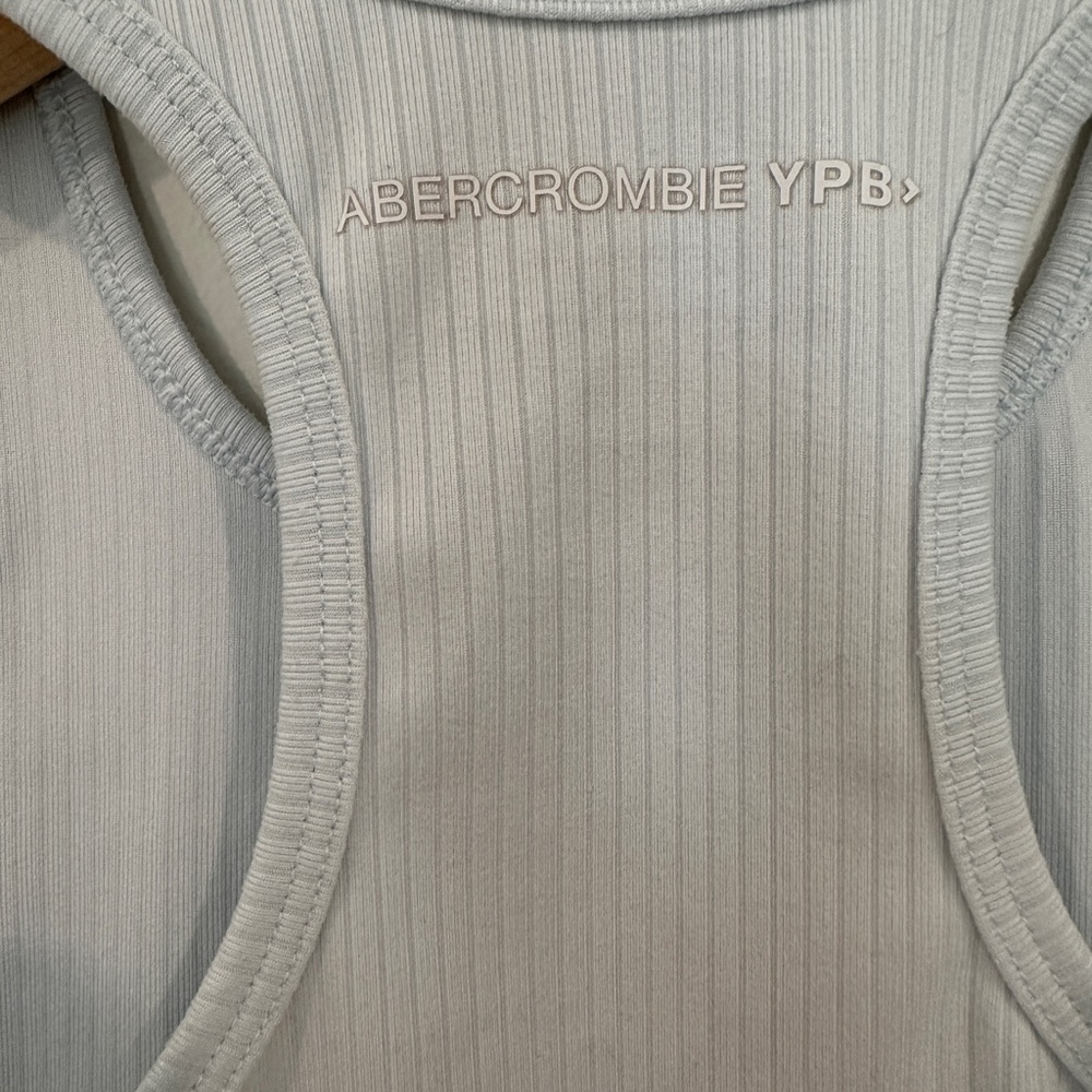 Abercrombie YPB Girls Light Blue Athletic Tank - Picture 4 of 5